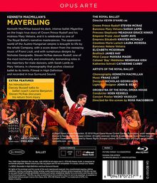 The Royal Ballet: Mayerling, Blu-ray Disc