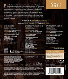 The Royal Ballet - Concerto / Enigma Variations / Raymonda (3.Akt), Blu-ray Disc