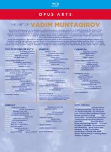 The Art of Vadim Muntagirov, 4 Blu-ray Discs