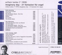 Willem Tanke (geb. 1959): 21 Fantasien für Orgel "Imaginary Day", CD