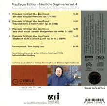 Max Reger (1873-1916): Sämtliche Orgelwerke Vol.4, Super Audio CD