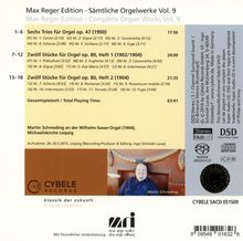 Max Reger (1873-1916): Sämtliche Orgelwerke Vol.9, Super Audio CD