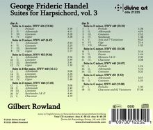 Georg Friedrich Händel (1685-1759): Cembalosuiten Vol.3, 2 CDs