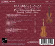Peter Sheppard Skaerved - The Great Violins Vol.2: Niccolo Amati, 1647, 2 CDs