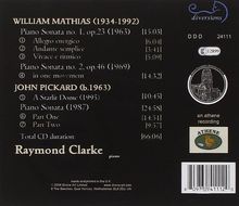 William Mathias (1934-1992): Klaviersonaten Nr.1 &amp; 2, CD