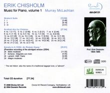 Eric Chisholm (1904-1965): Musik für Klavier Vol.1, CD