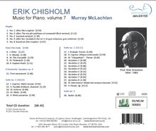 Eric Chisholm (1904-1965): Musik für Klavier Vol.7, CD