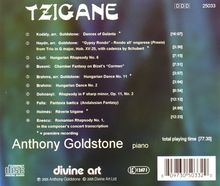 Anthony Goldstone - Tzigane, CD