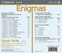Edward Elgar (1857-1934): Enigma Variations op.36 für Klavier, CD
