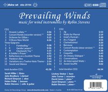 Robin Stevens (geb. 1958): Kammermusik für Bläser "Prevailing Winds", 2 CDs