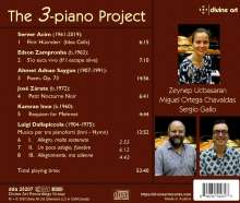 The 3-piano Project, CD