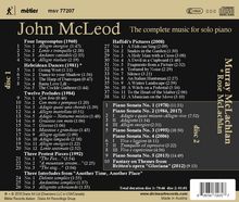 John McLeod (geb. 1934): Klavierwerke, 2 CDs