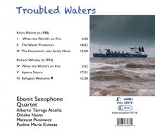 Ebonit Saxophone Quartet - Troubled Waters, CD