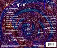 Jennifer Fowler (geb. 1939): Kammermusik &amp; Lieder "Lines Spun", CD