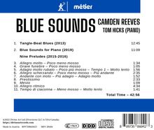 Camden Reeves (geb. 1974): Klavierwerke "Blue Sounds", CD