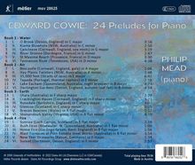 Edward Cowie (geb. 1943): 24 Preludes für Klavier (Heft 1-4), CD