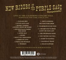 New Riders Of The Purple Sage: Hempsteader: Live At The Calderone Concert Hall Hempstead, New York, June 25, 1976, CD