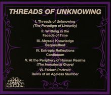 Voidceremony: Threads Of Unknowing, CD