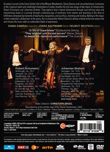 Diana Damrau &amp; Jonas Kaufmann - Love Songs by Schumann and Brahms, DVD