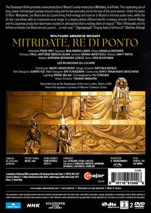 Wolfgang Amadeus Mozart (1756-1791): Mitridate Re di Ponto, 2 DVDs