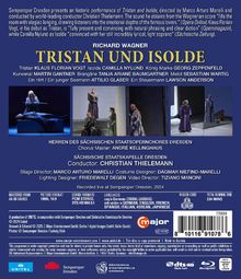 Text: Richard Wagner, Tristan und Isolde, Semperoper Dresden. Künstlernamen, Dirigent: Christian Thielemann, 2024.