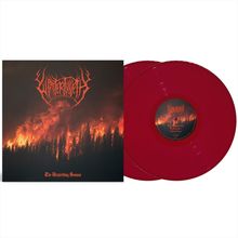 Cover mit Flammen, darüber unleserliches Logo, darunter "The Unyielding Season". Zwei rote Vinyl-Schallplatten.