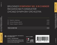 Anton Bruckner (1824-1896): Symphonie Nr.9, CD