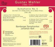 Gustav Mahler (1860-1911): Symphonie Nr.5, Super Audio CD