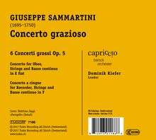 Giuseppe Sammartini (1695-1750): Concerti grossi op.5 Nr.1-6, CD