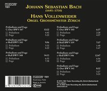 Johann Sebastian Bach (1685-1750): Präludien &amp; Fugen BWV 539,541,543,545-548, CD