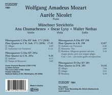 Wolfgang Amadeus Mozart (1756-1791): Flötenquartette Nr.1-4, CD