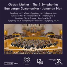 Gustav Mahler (1860-1911): Symphonien Nr.1-9, 12 Super Audio CDs