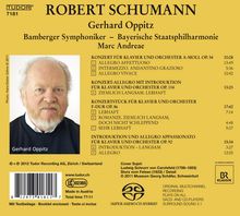 Robert Schumann (1810-1856): Werke für Klavier &amp; Orchester, Super Audio CD