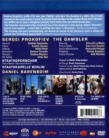 Serge Prokofieff (1891-1953): Der Spieler, Blu-ray Disc