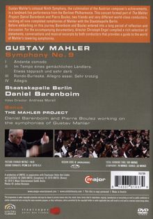 Gustav Mahler (1860-1911): Symphonie Nr.9, DVD