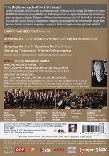 Ludwig van Beethoven (1770-1827): Discovering Beethoven (Symphonien Nr.1-3), 3 DVDs