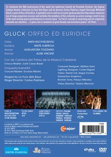 Christoph Willibald Gluck (1714-1787): Orpheus &amp; Eurydike, DVD