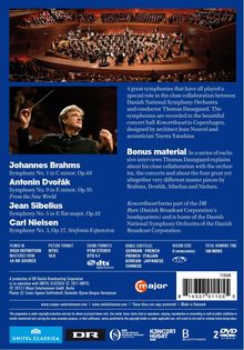 Danish National Symphony Orchestra - 4 Symphonies, DVD