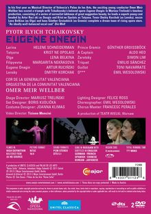 Peter Iljitsch Tschaikowsky (1840-1893): Eugen Onegin, 2 DVDs