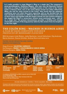 Richard Wagner (1813-1883): The Colon Ring - Wagner in Buenos Aires (Dokumentation), DVD