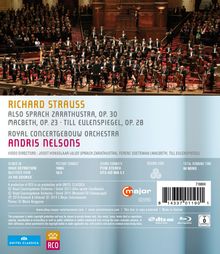 Richard Strauss (1864-1949): Also sprach Zarathustra op.30, Blu-ray Disc
