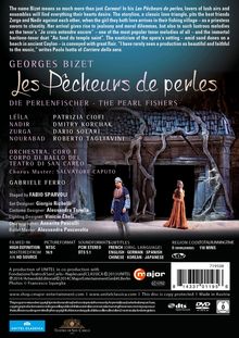 Georges Bizet (1838-1875): Les Pecheurs de Perles, DVD