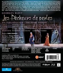 Georges Bizet (1838-1875): Les Pecheurs de Perles, Blu-ray Disc