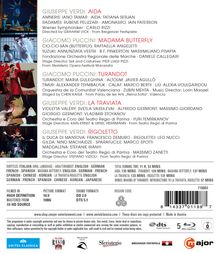 Belcanto D'Amore (5 Operngesamtaufnahmen), 5 Blu-ray Discs