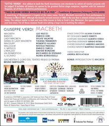 Giuseppe Verdi (1813-1901): Tutto Verdi Vol.10: Macbeth (Blu-ray), Blu-ray Disc