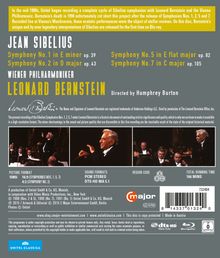 Jean Sibelius (1865-1957): Symphonien Nr.1,2,5,7, Blu-ray Disc