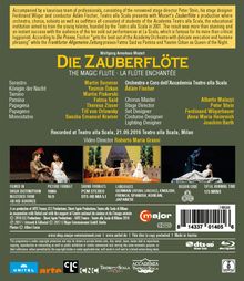 Wolfgang Amadeus Mozart (1756-1791): Die Zauberflöte, Blu-ray Disc