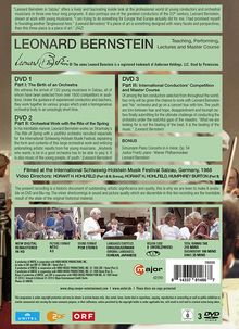 Leonard Bernstein at Schleswig-Holstein Musik Festival 1988, 3 DVDs