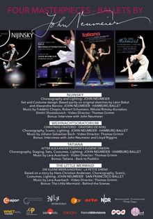 John Neumeier Collection, 8 DVDs