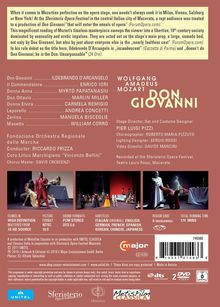 Wolfgang Amadeus Mozart (1756-1791): Don Giovanni, 2 DVDs